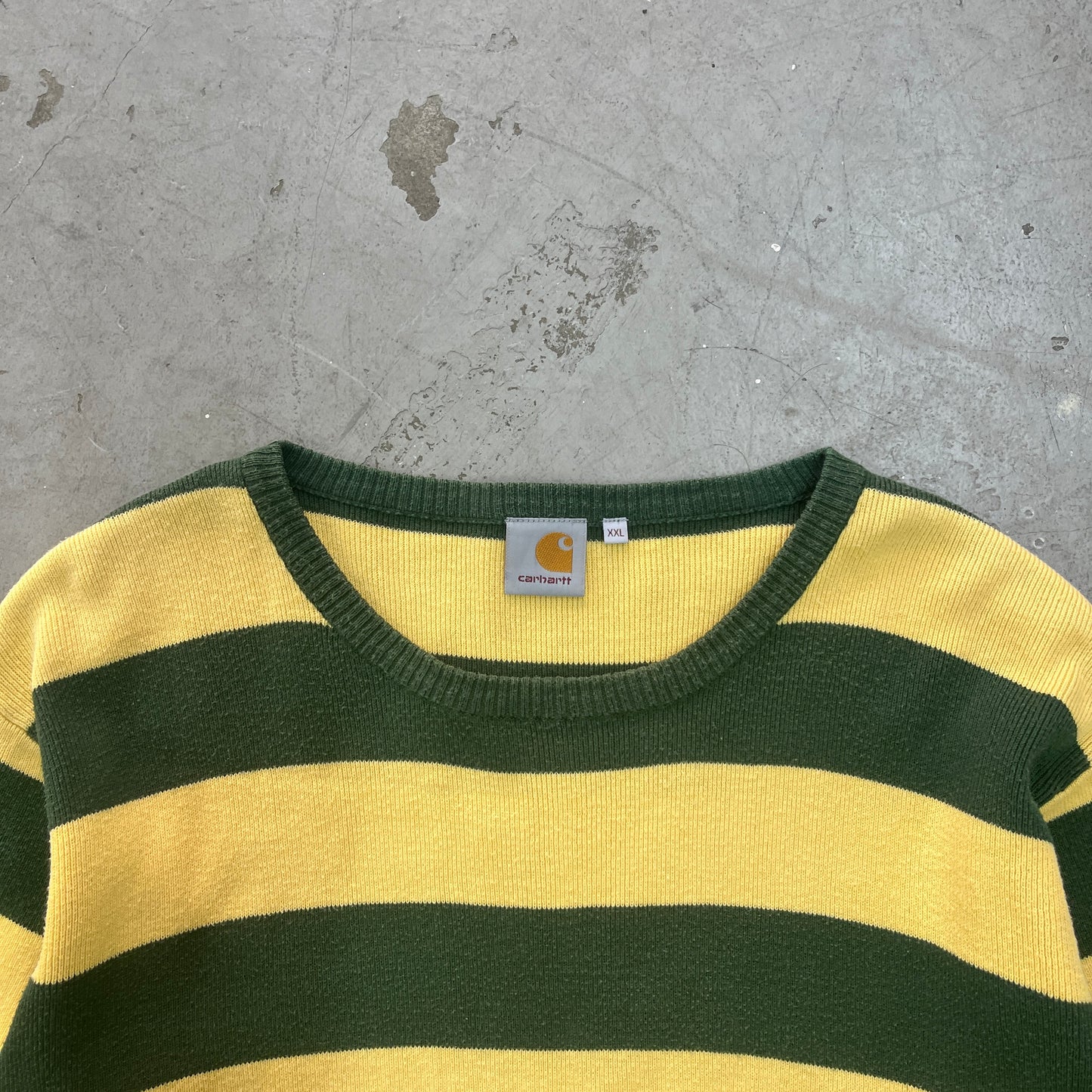 CARHARTT SAILOR SWEAT YELLOW / GREEN [XXL]