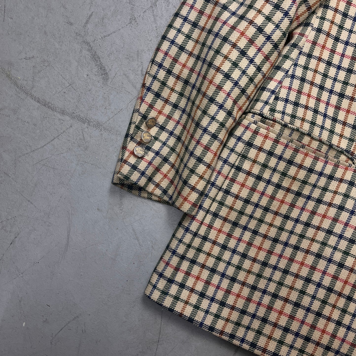 BURBERRY WOOL BLAZER EARLY 90s [L]