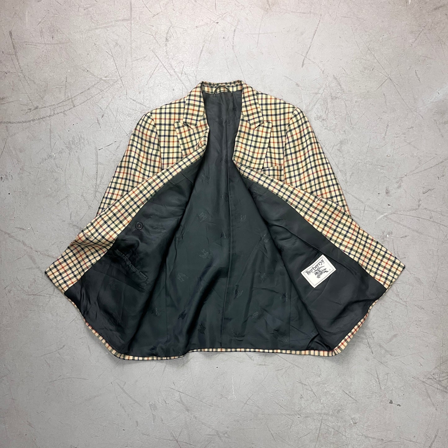 BURBERRY WOOL BLAZER EARLY 90s [L]