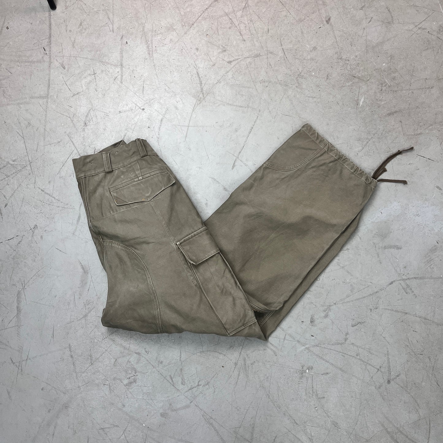 GERMAN CARGO PANTS 1950s [30W]