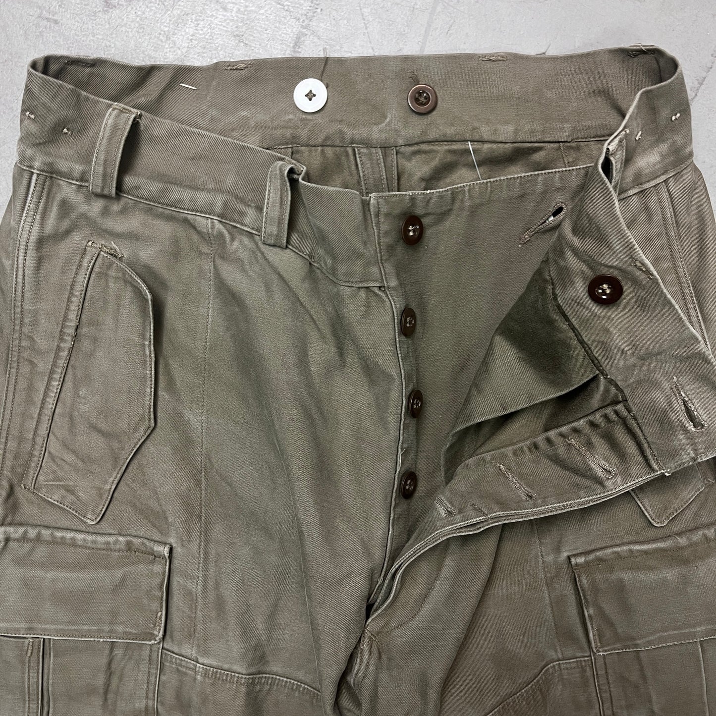 GERMAN CARGO PANTS 1950s [30W]