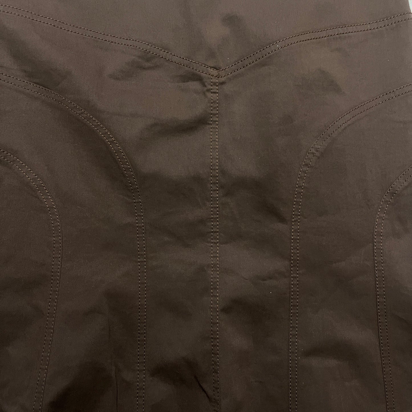 MOSCHINO BROWN SKIRT [38]