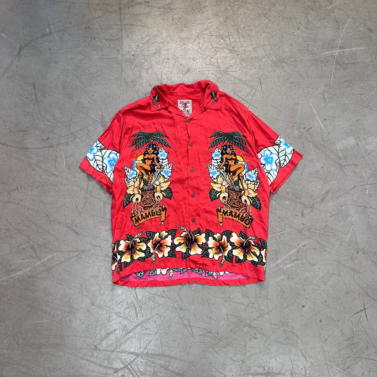 MAMBO SKELETON REG MOMBASSA LOUD SHIRT [L]
