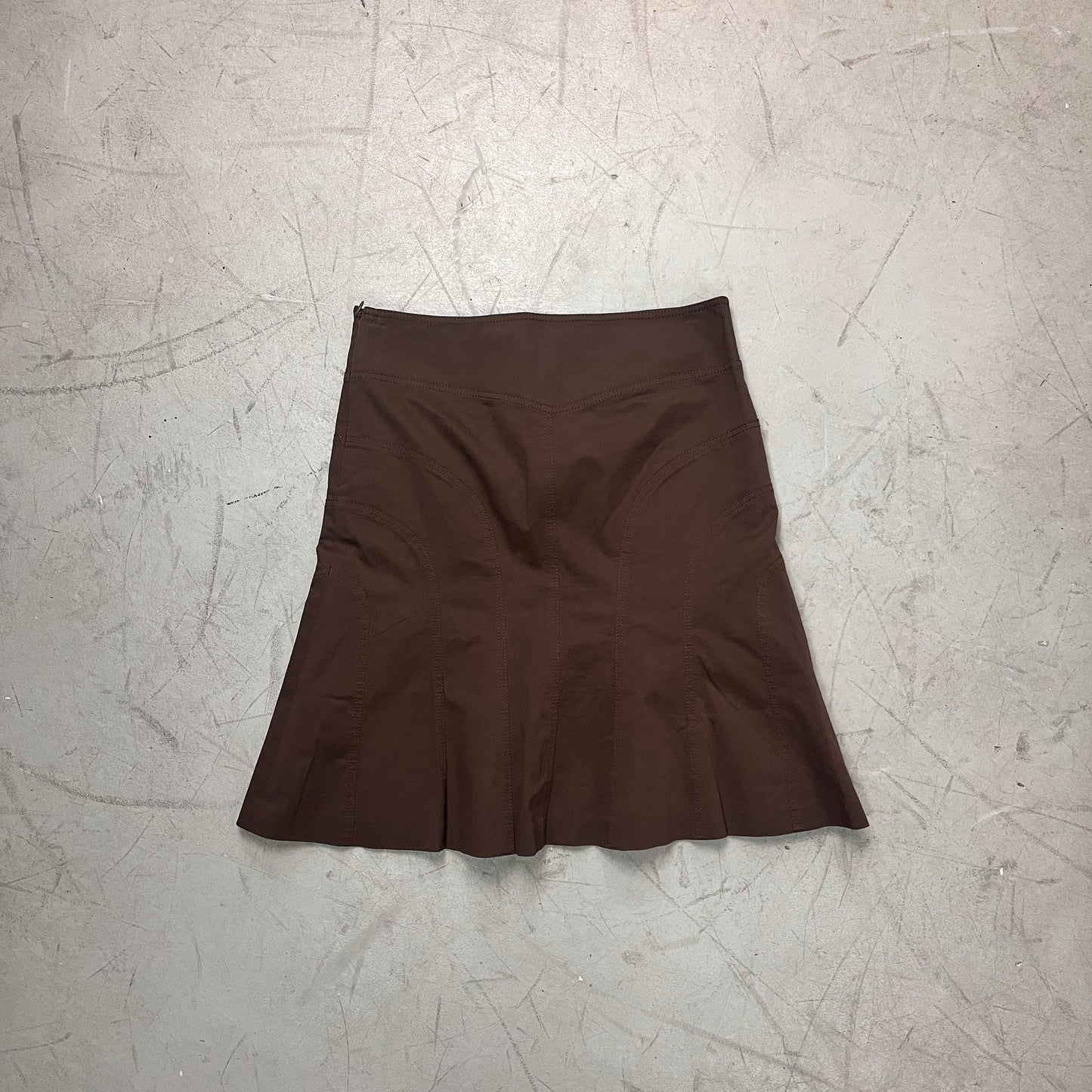 MOSCHINO BROWN SKIRT [38]