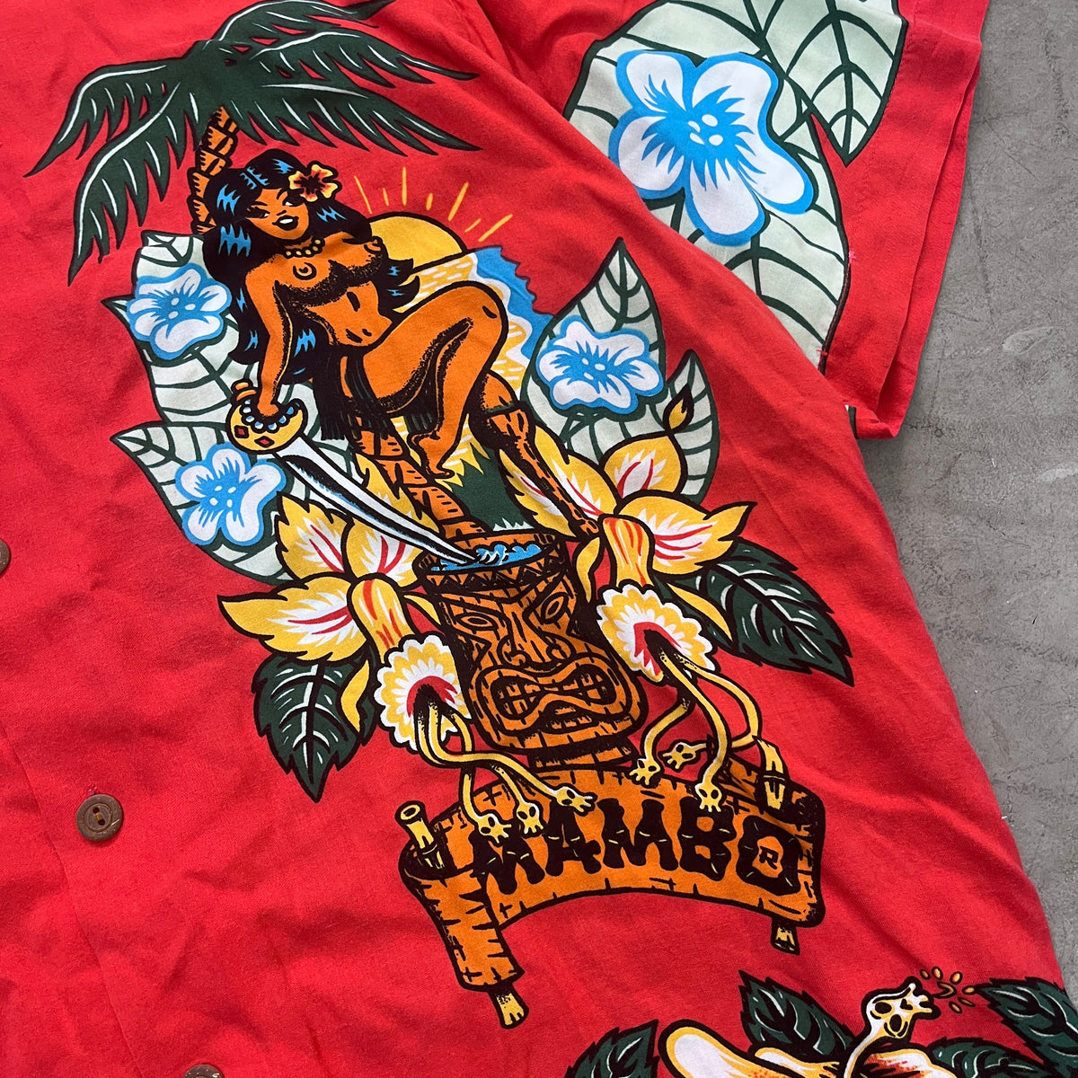 MAMBO SKELETON REG MOMBASSA LOUD SHIRT [L]