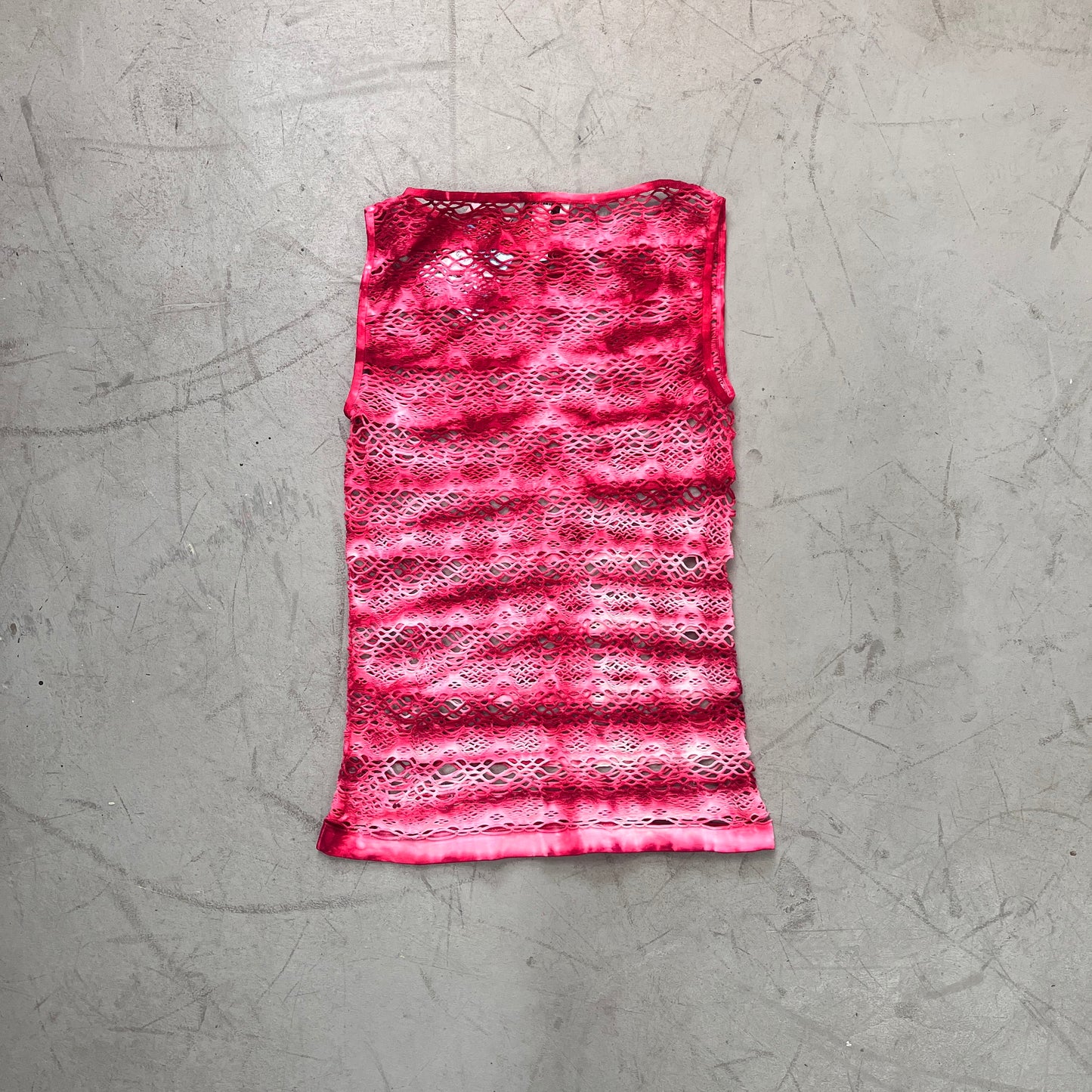 GUESS OPEN KNIT TANK Y2K [M]