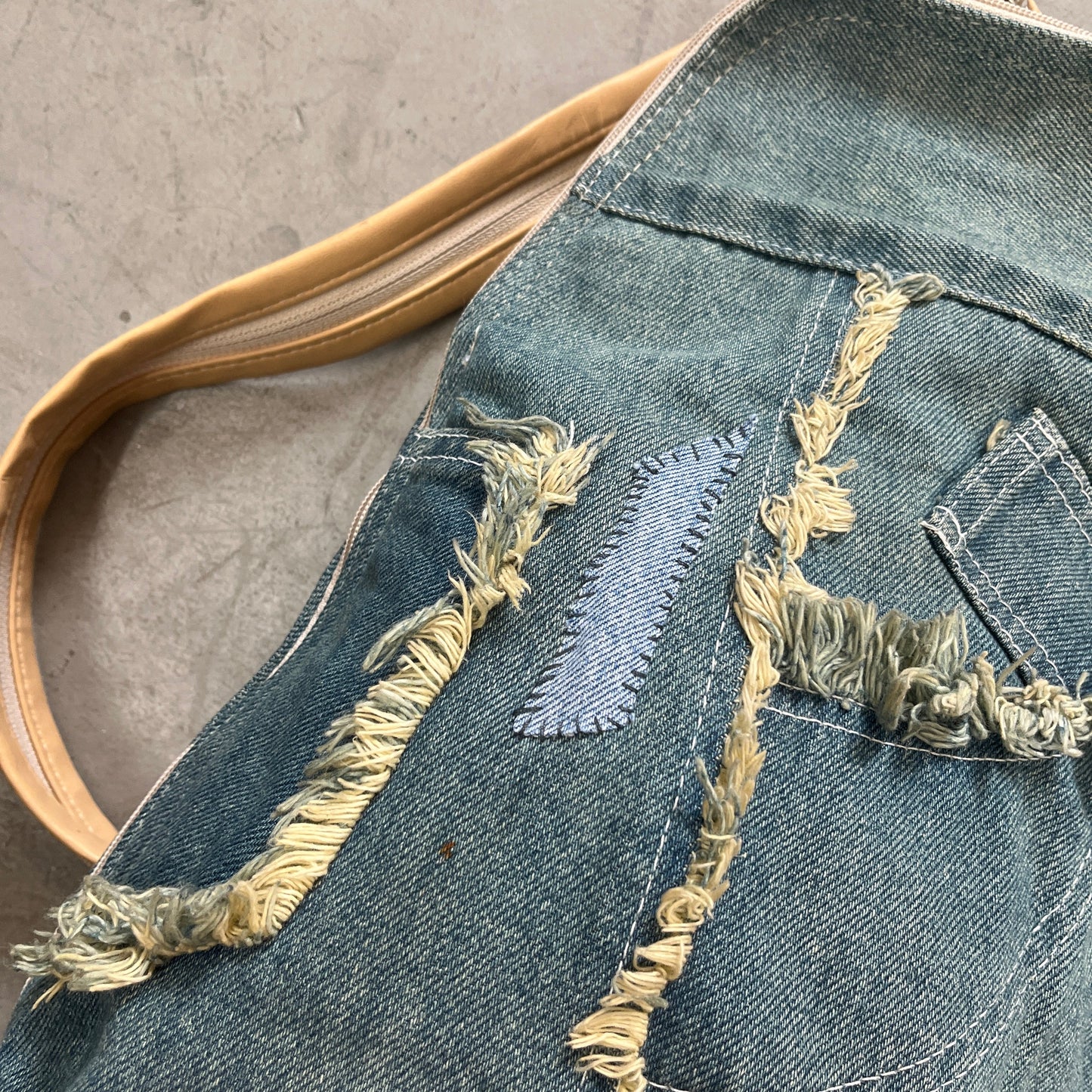 MISS SIXTY DENIM CROSSBODY / BACK PACK Y2K