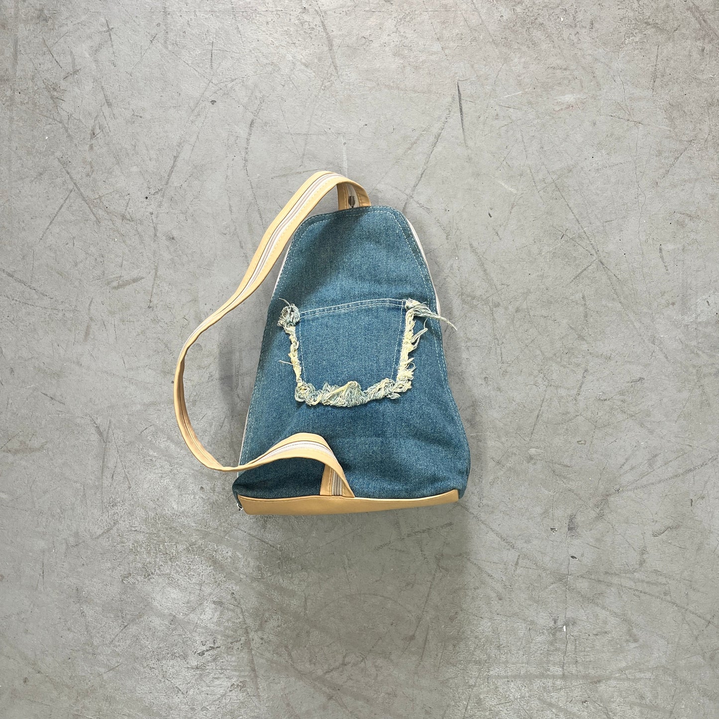 MISS SIXTY DENIM CROSSBODY / BACK PACK Y2K