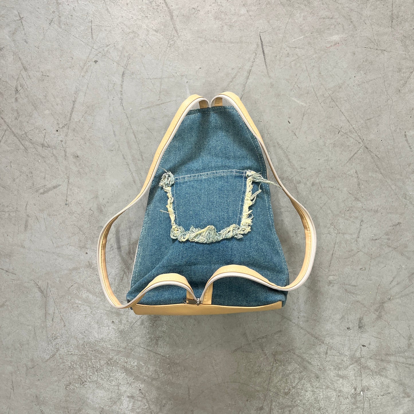 MISS SIXTY DENIM CROSSBODY / BACK PACK Y2K