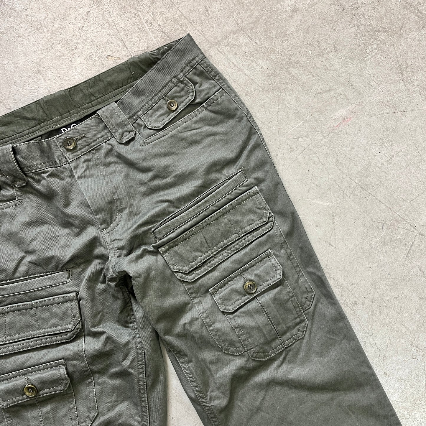 DOLCE & GABANNA KHAKI CARGOS SS08 [50]