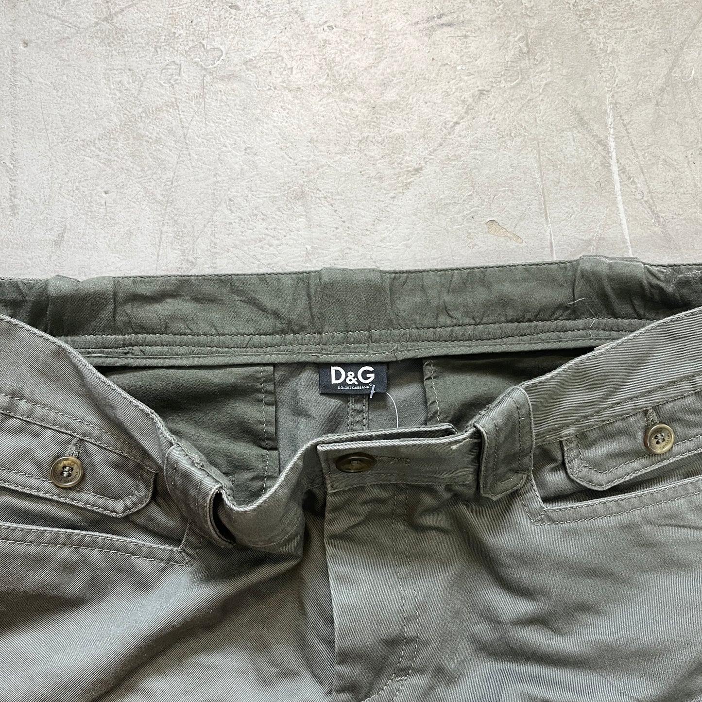 DOLCE & GABANNA KHAKI CARGOS SS08 [50]