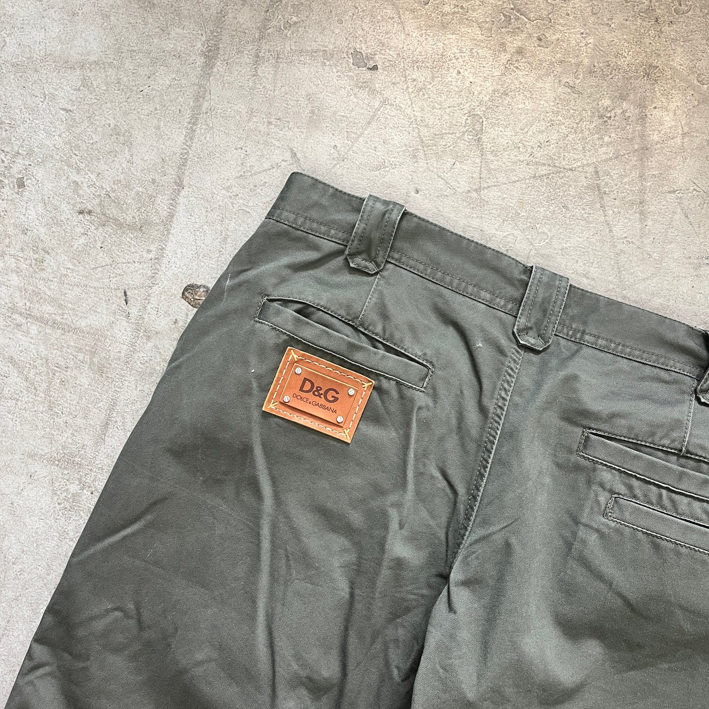 DOLCE & GABANNA KHAKI CARGOS SS08 [50]