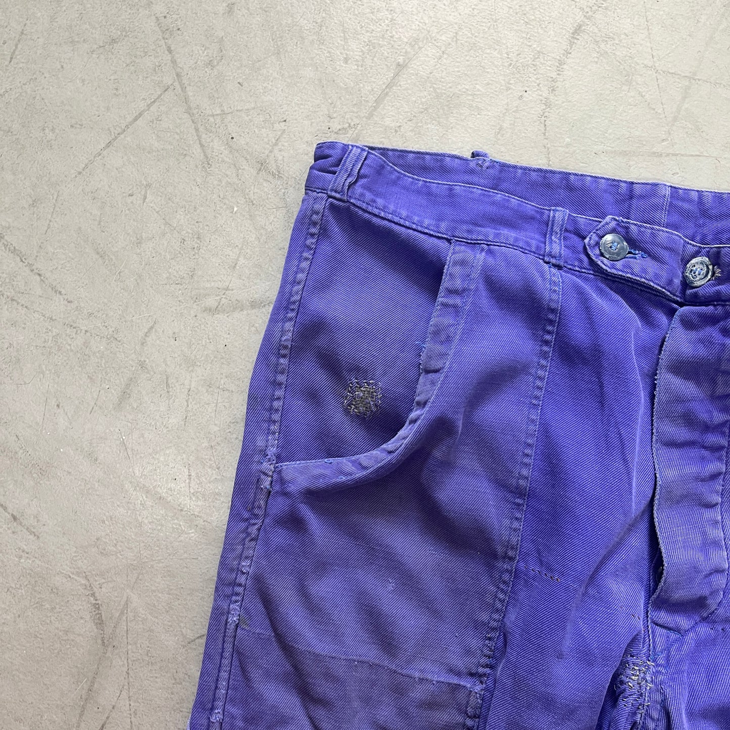 GERMAN COTTON BLUE WORK PANT [W34, L29]