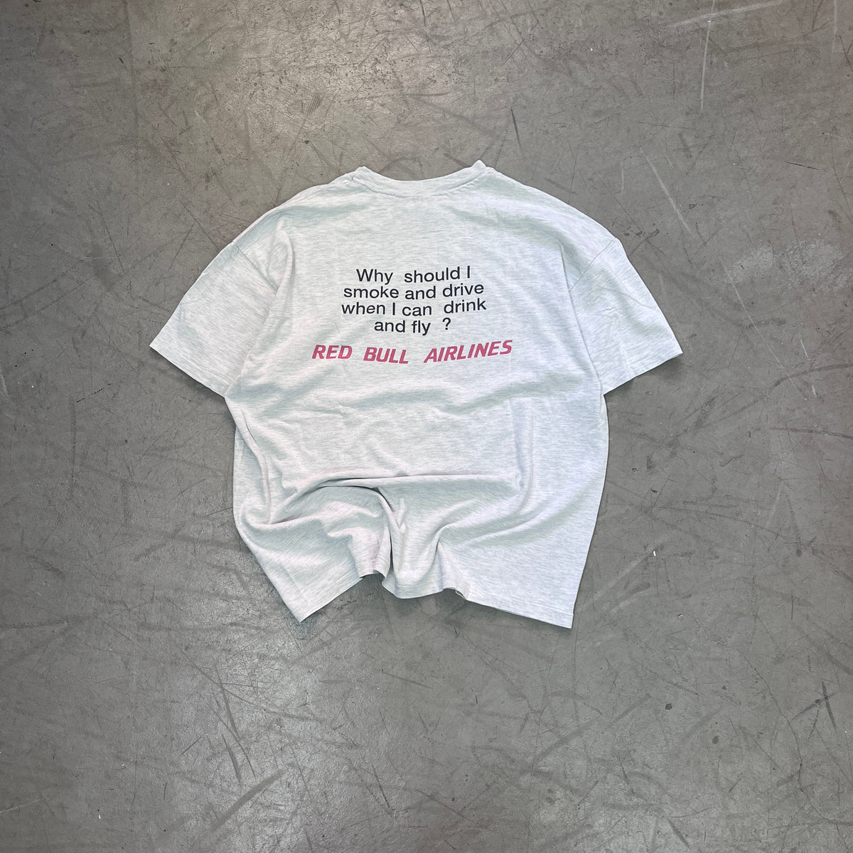 RED BULL DRINK AND FLY PROMO 90s [XL]