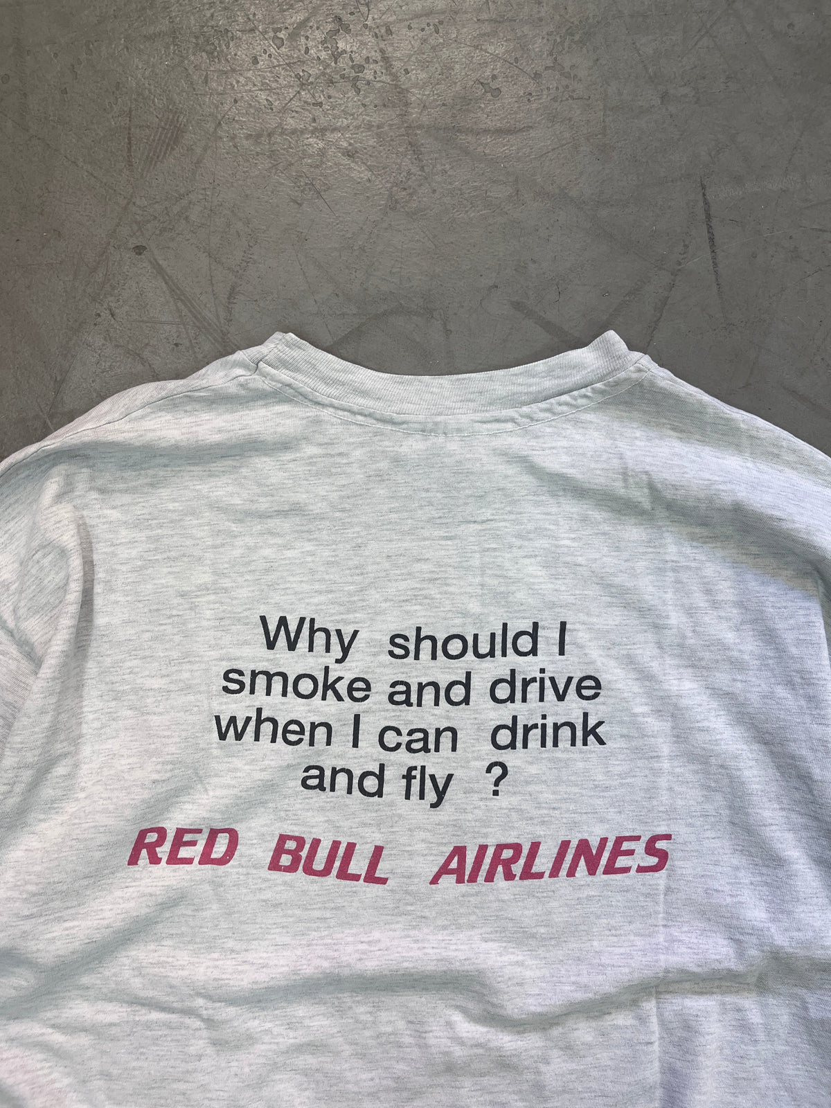 RED BULL DRINK AND FLY PROMO 90s [XL]