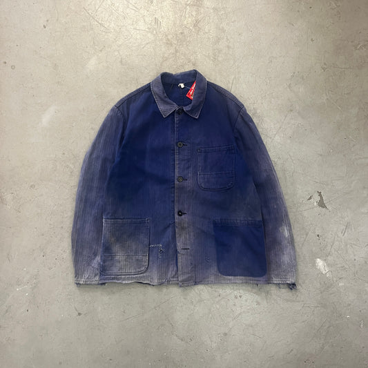 BLUE WORK SHIRT [L]