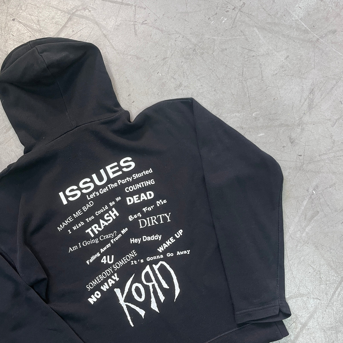 KORN ISSUES HOODIE EARLY 00s [S]