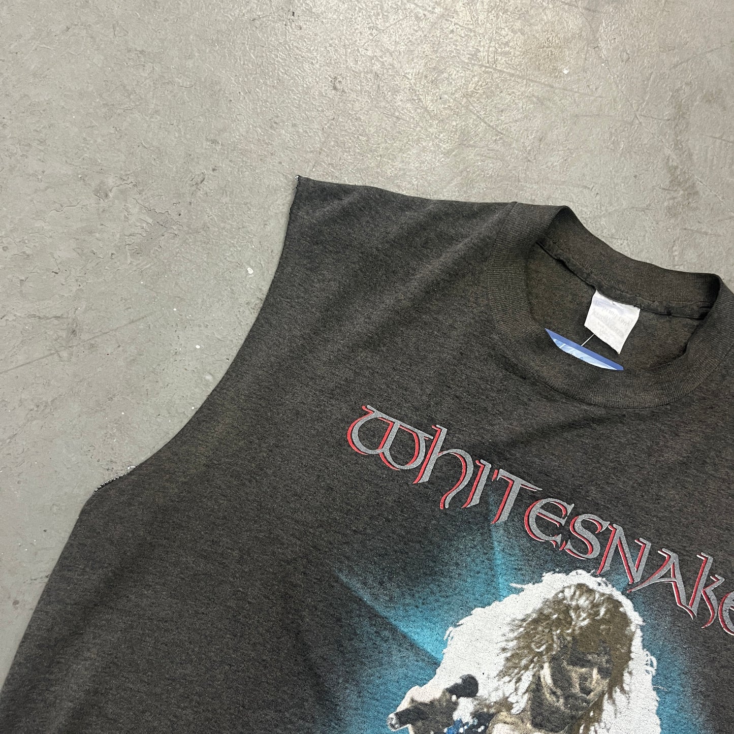 WHITESNAKE CUT SHIRT [M]