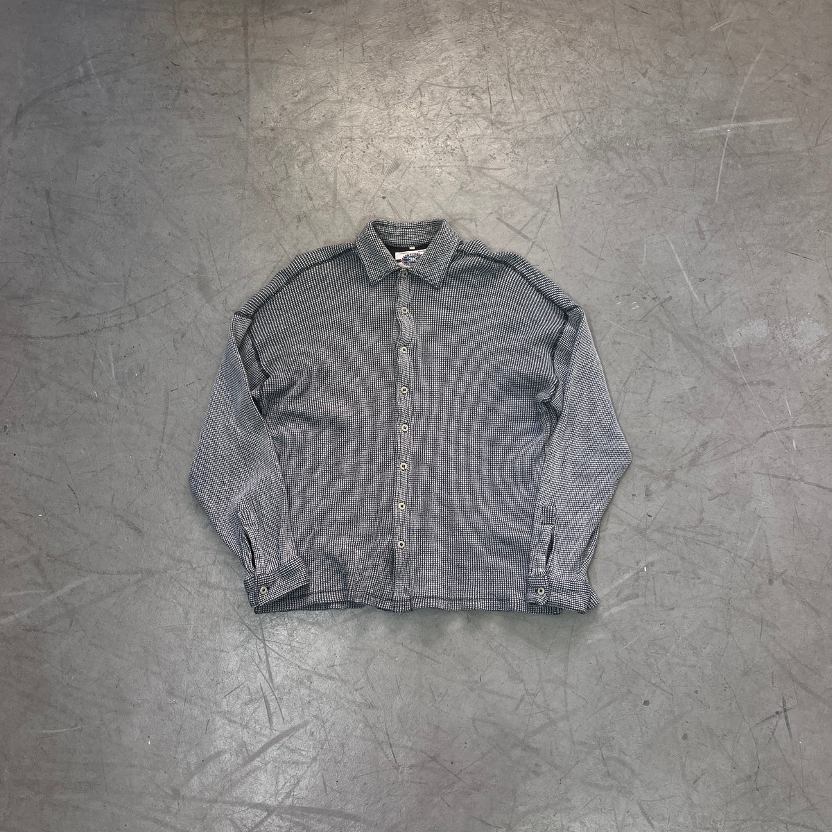 TEXTURED SOFT COTTON SHIRT [L]