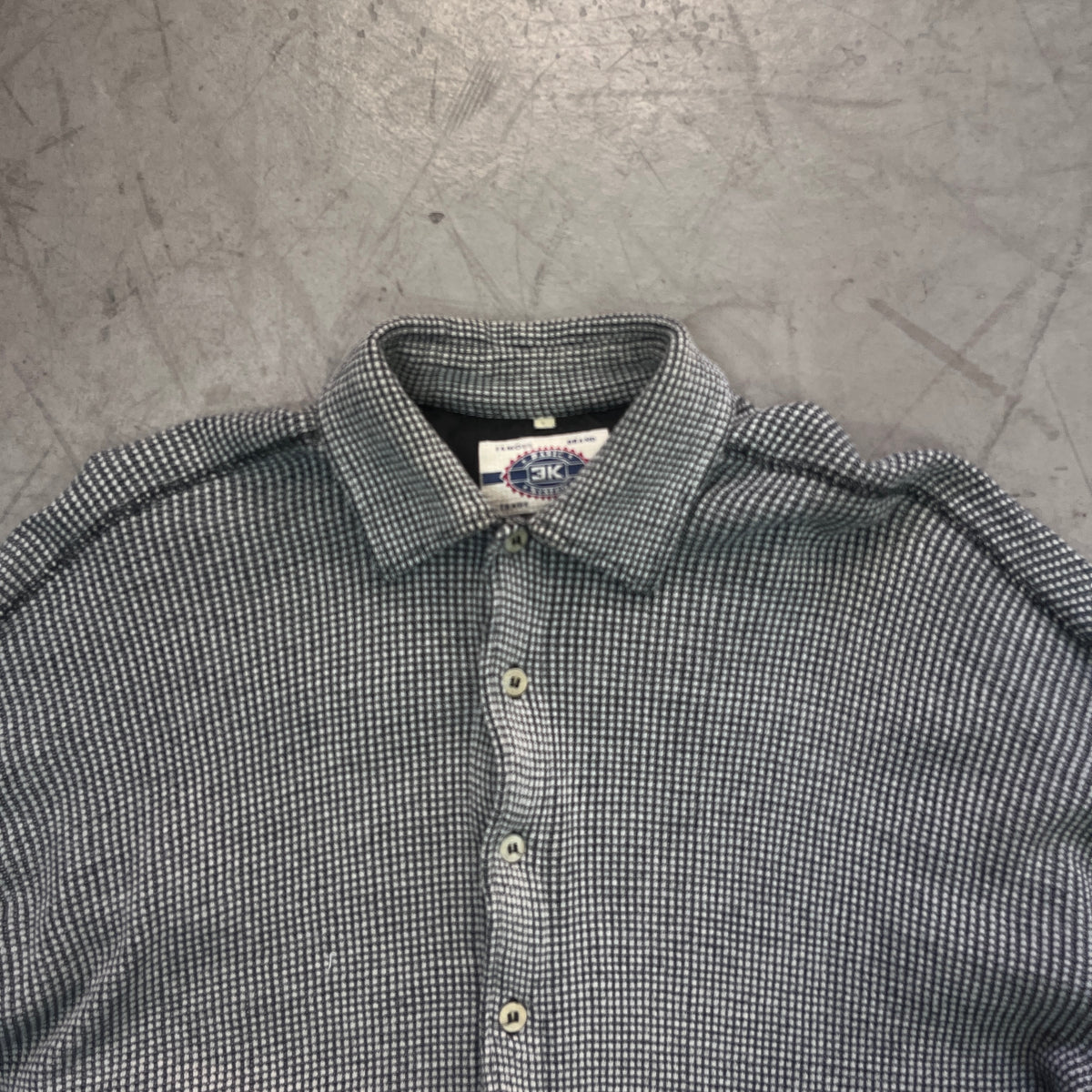 TEXTURED SOFT COTTON SHIRT [L]