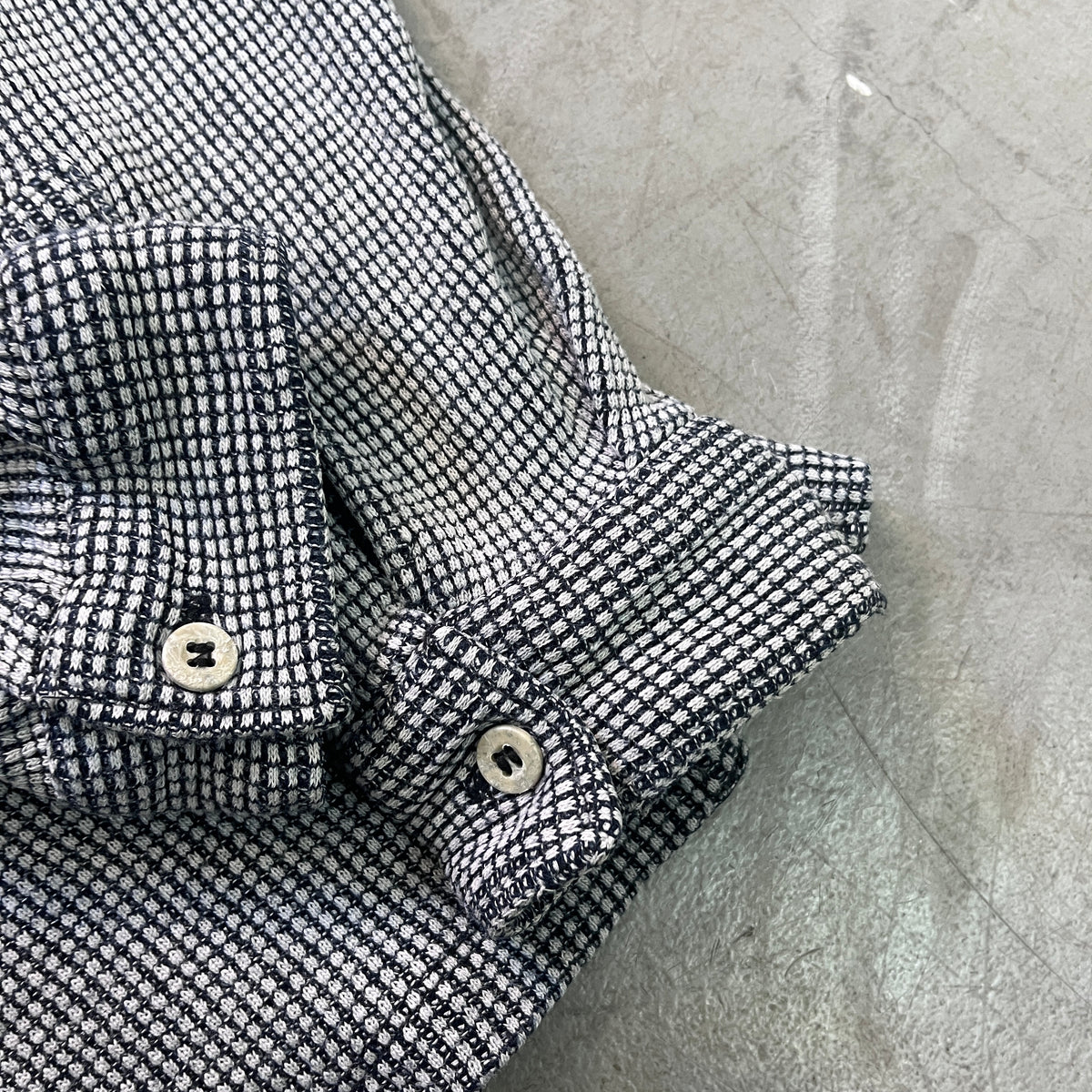 TEXTURED SOFT COTTON SHIRT [L]