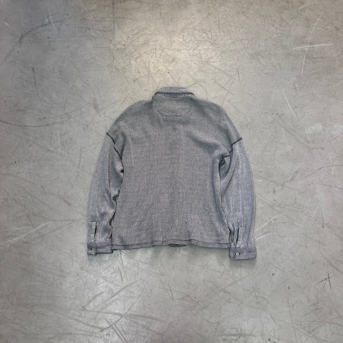 TEXTURED SOFT COTTON SHIRT [L]