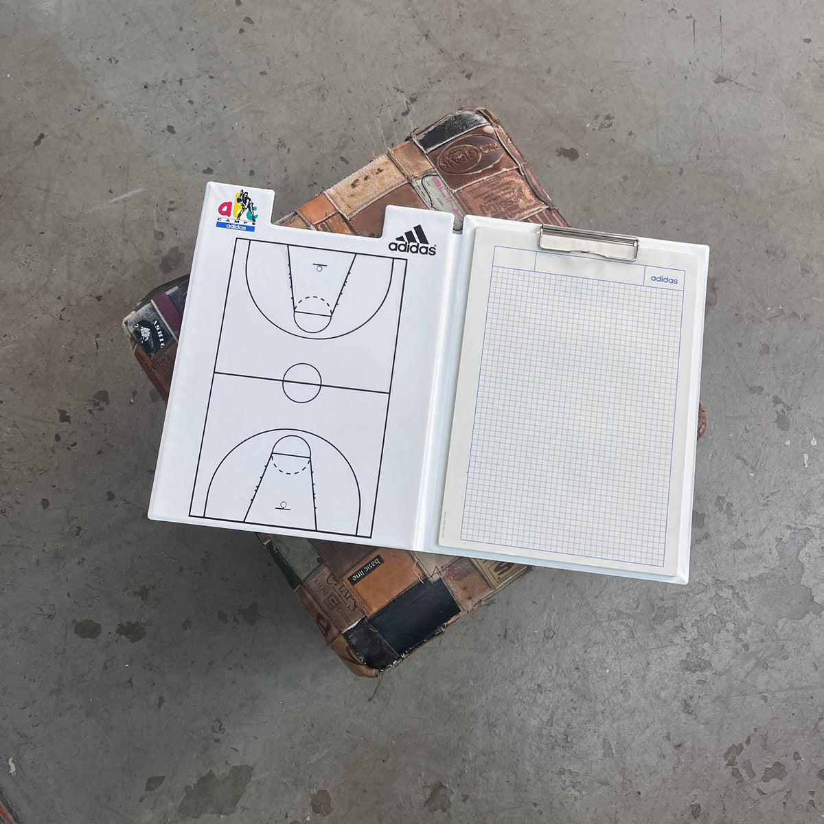 ADIDAS BASKETBALL COACHING BOOK 90s