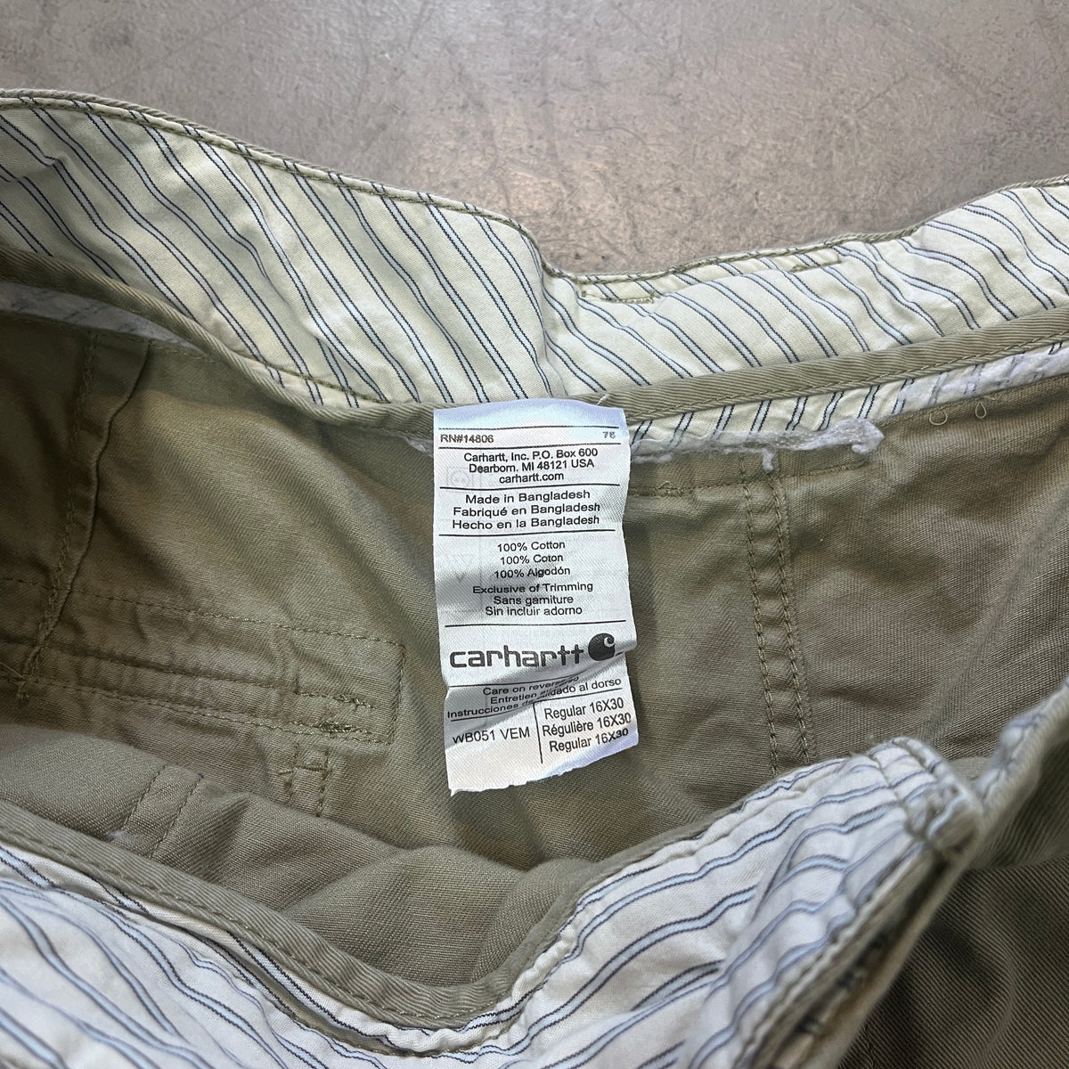 CARHARTT CARGOS Y2K [32x29]