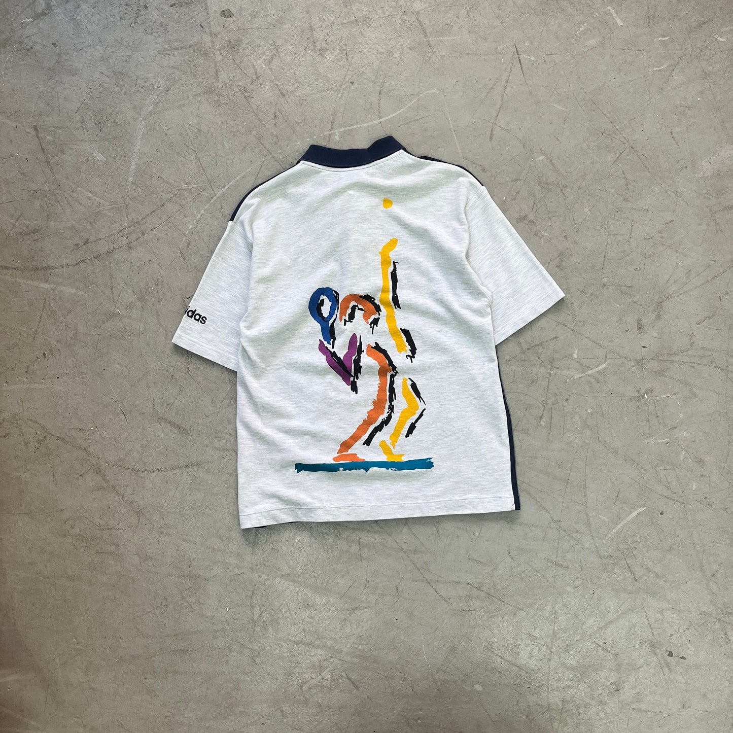 Vinage adidas atp polo shirt 