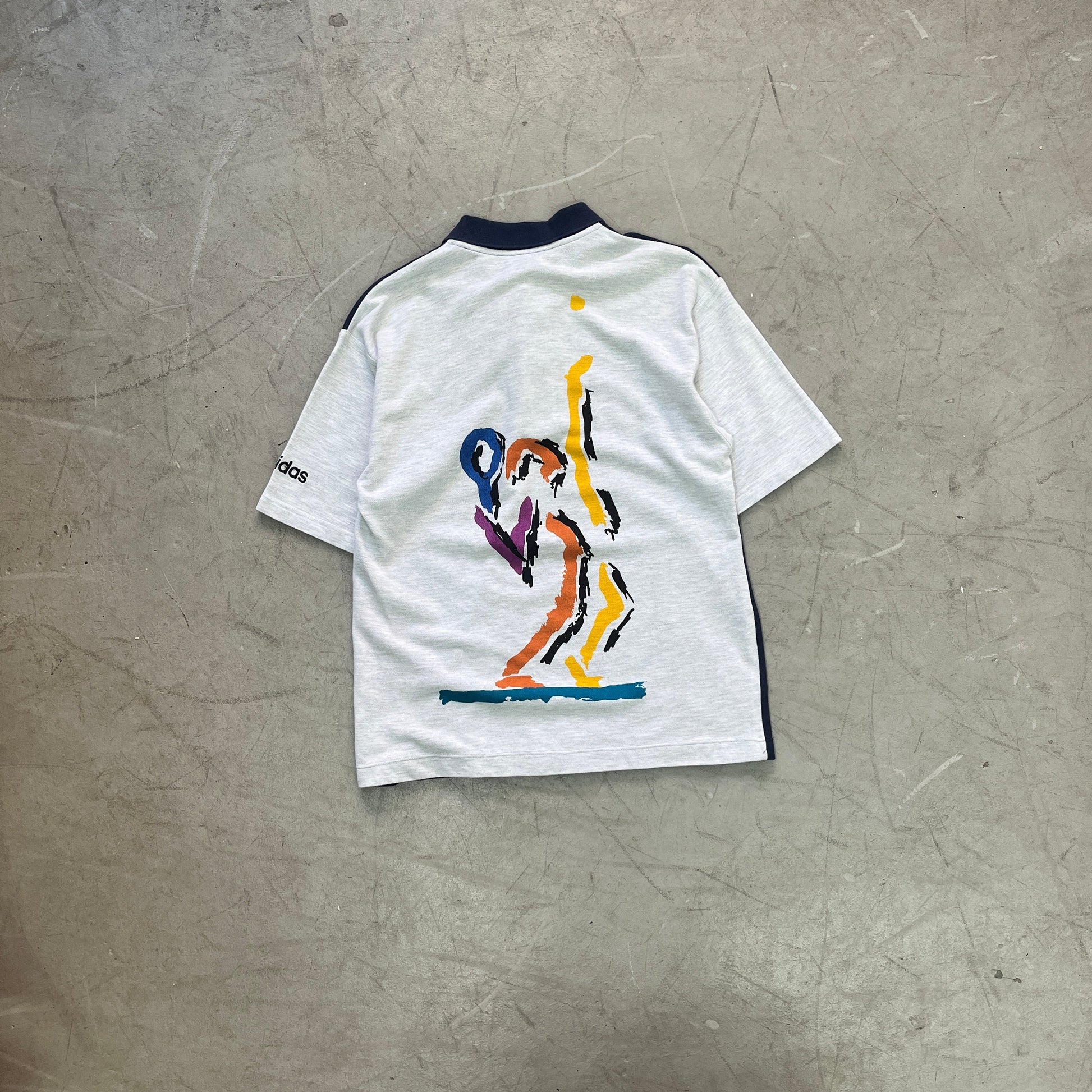 Vinage adidas atp polo shirt 