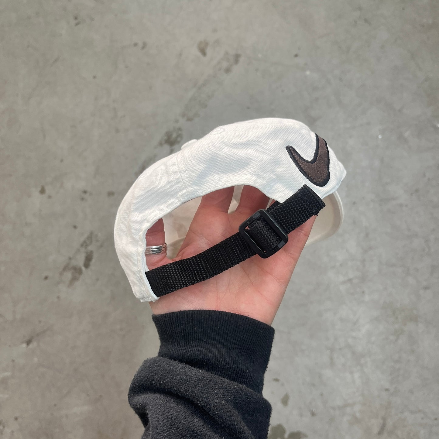 NIKE SWOOSH COTTON CAP 90s