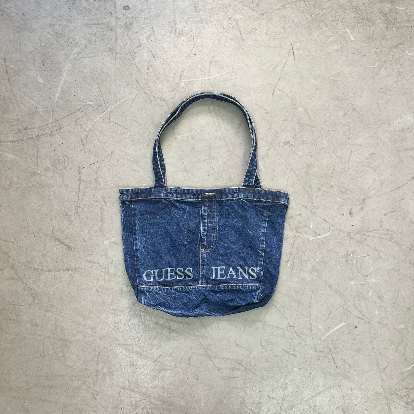 GUESS JEANS DENIM TOTE