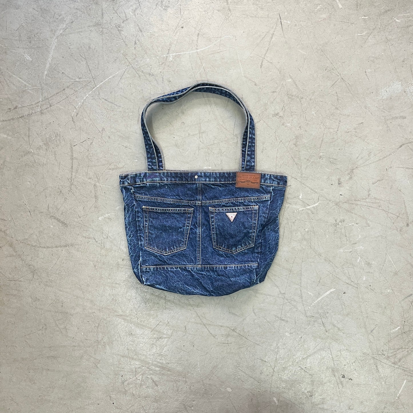 GUESS JEANS DENIM TOTE