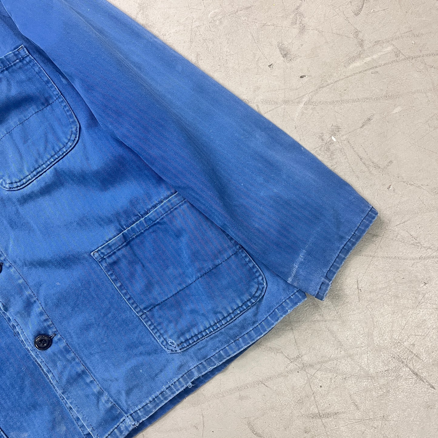 HERRINGBONE COTTON WORK SHIRT 001 [L]