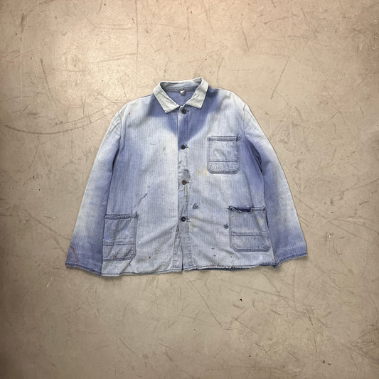 HERRINGBONE COTTON WORK SHIRT 002 [L]