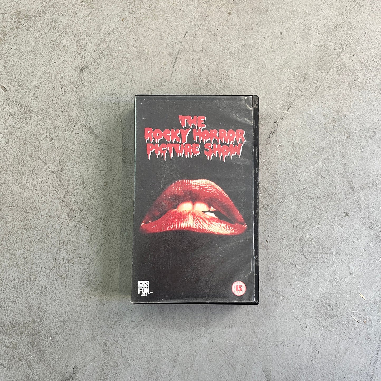 THE ROCKY HORROR PICTURE SHOW VHS