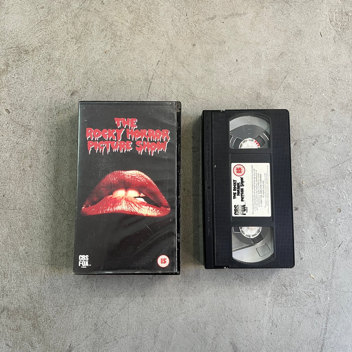 THE ROCKY HORROR PICTURE SHOW VHS