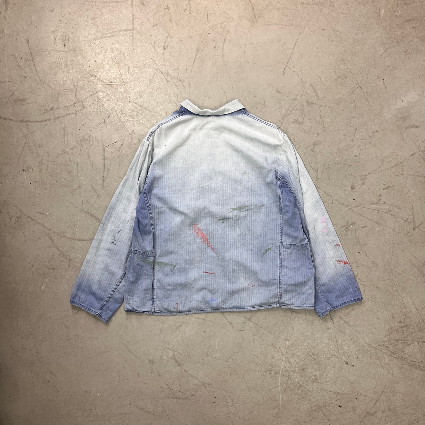 HERRINGBONE COTTON WORK SHIRT 002 [L]
