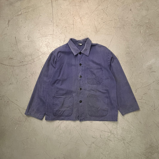 HERRINGBONE COTTON WORK SHIRT 003 [L]