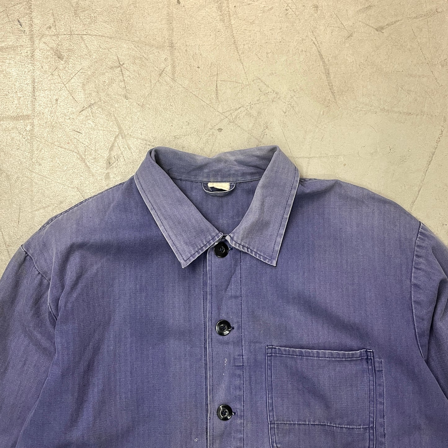 HERRINGBONE COTTON WORK SHIRT 003 [L]