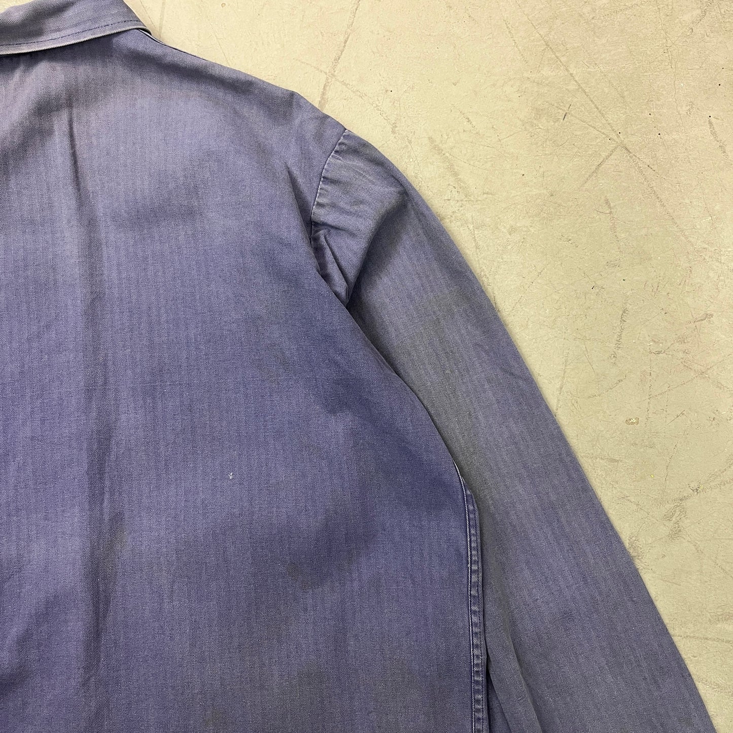 HERRINGBONE COTTON WORK SHIRT 003 [L]