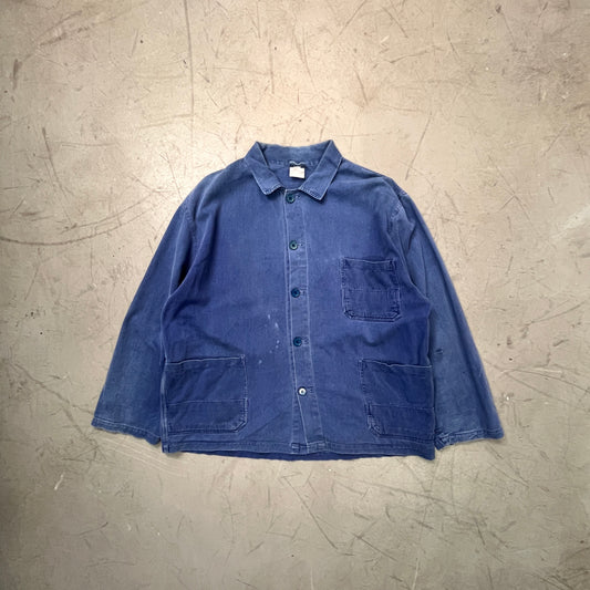 HERRINGBONE COTTON WORK SHIRT 004 [L]