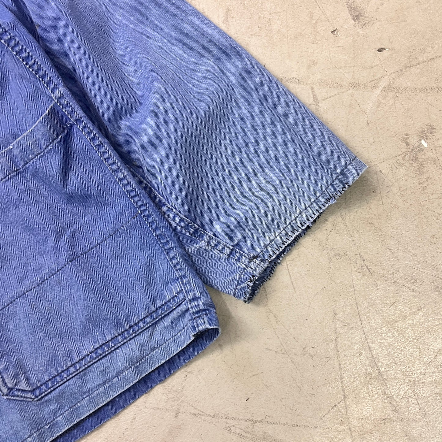 HERRINGBONE COTTON WORK SHIRT 005 [L]