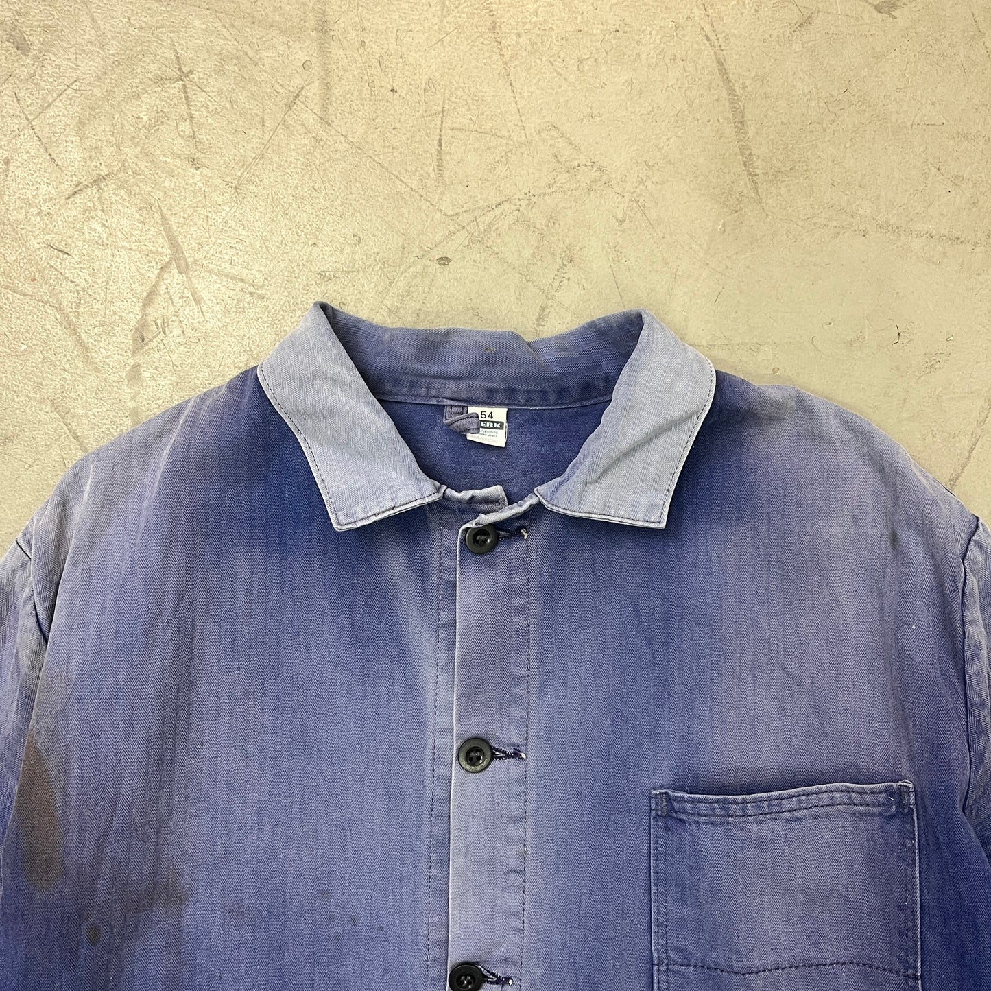 HERRINGBONE COTTON WORK SHIRT 006 [L]