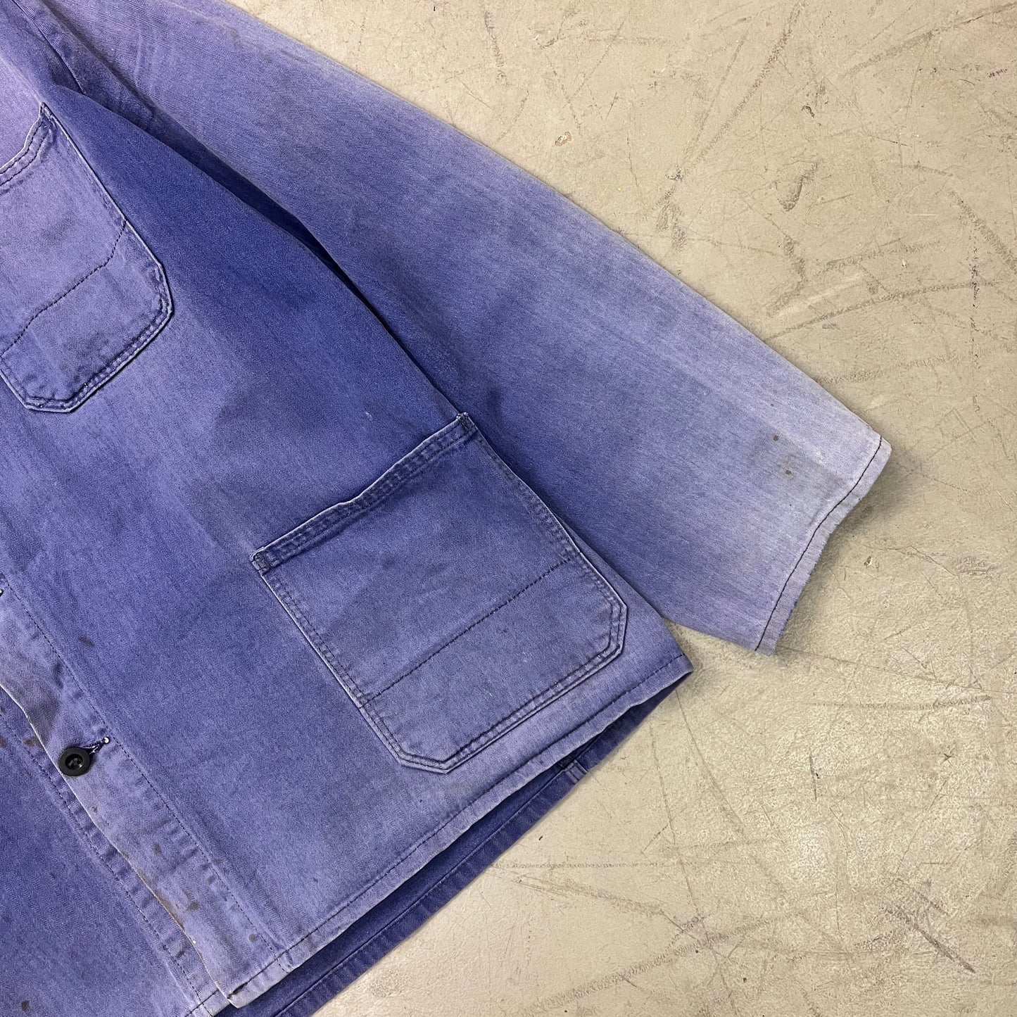 HERRINGBONE COTTON WORK SHIRT 006 [L]