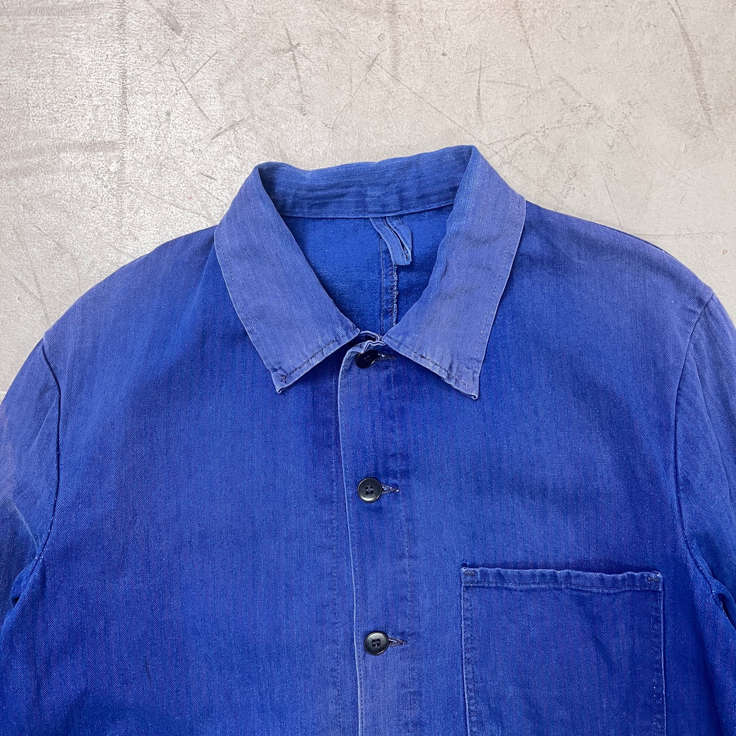 HERRINGBONE COTTON WORK SHIRT 008 [L]