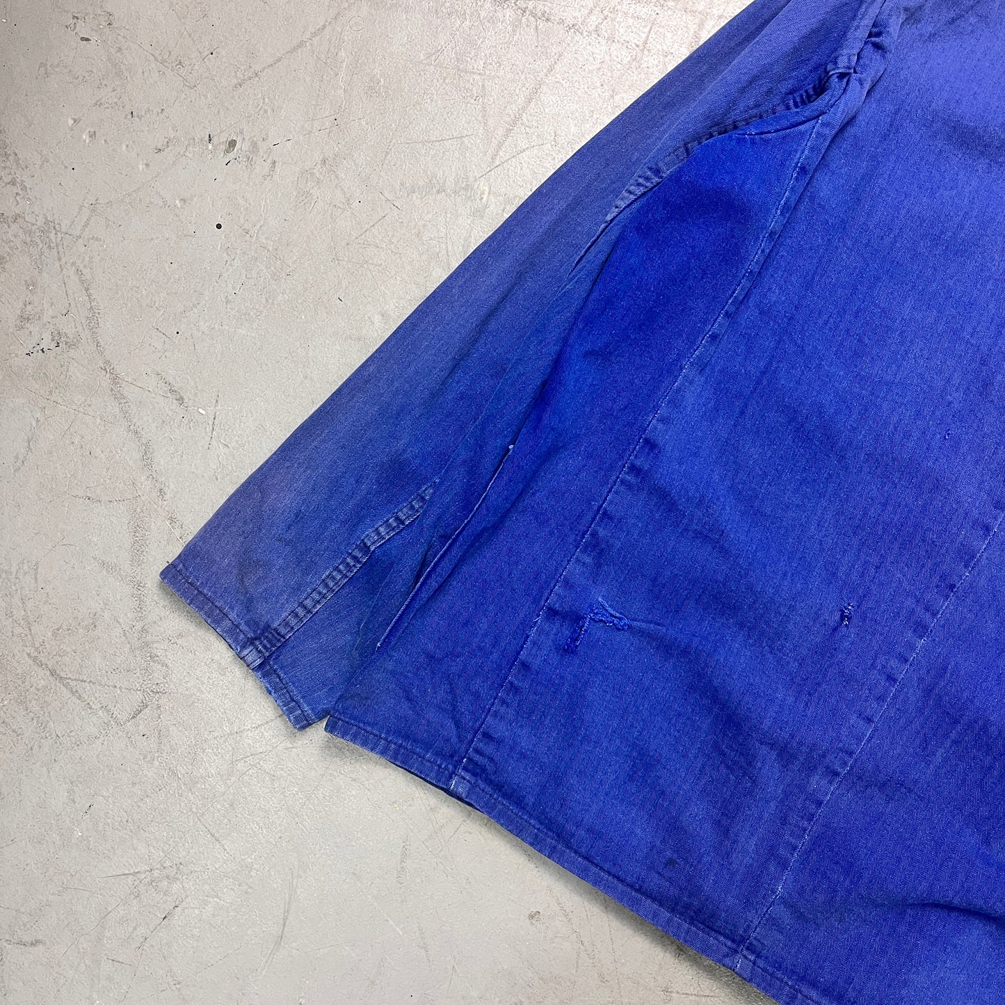 HERRINGBONE COTTON WORK SHIRT 008 [L]