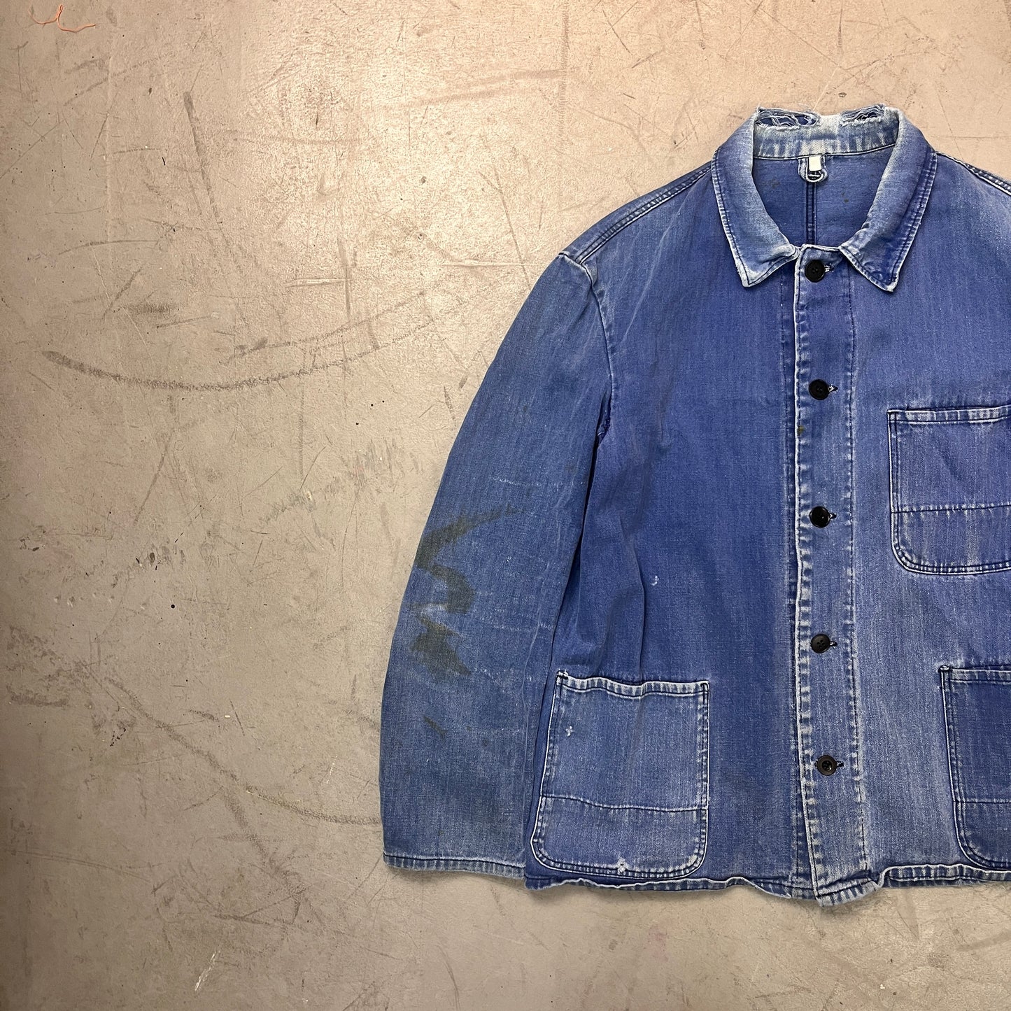 HERRINGBONE COTTON WORK SHIRT 010 [M]