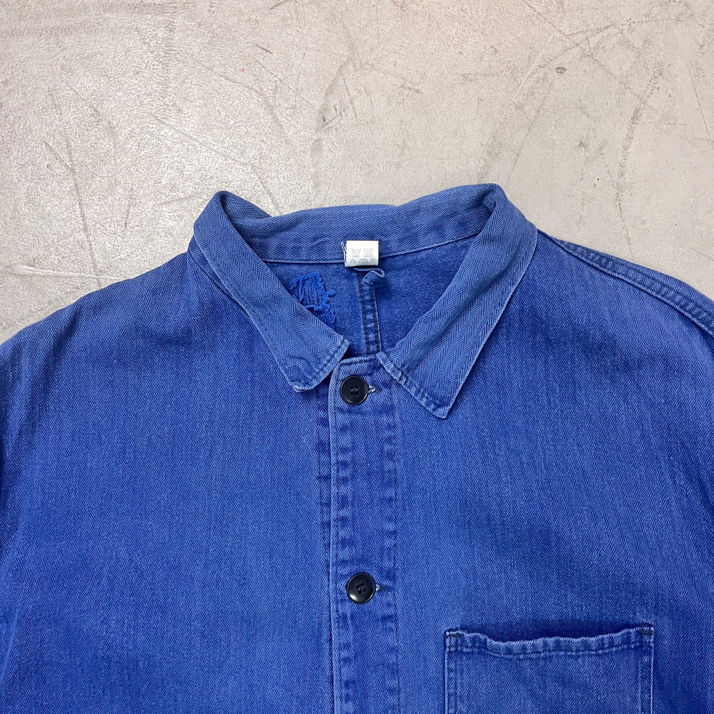 HERRINGBONE COTTON WORK SHIRT 011 [L]
