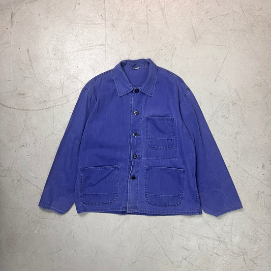 HERRINGBONE COTTON WORK SHIRT 012 [M/L]
